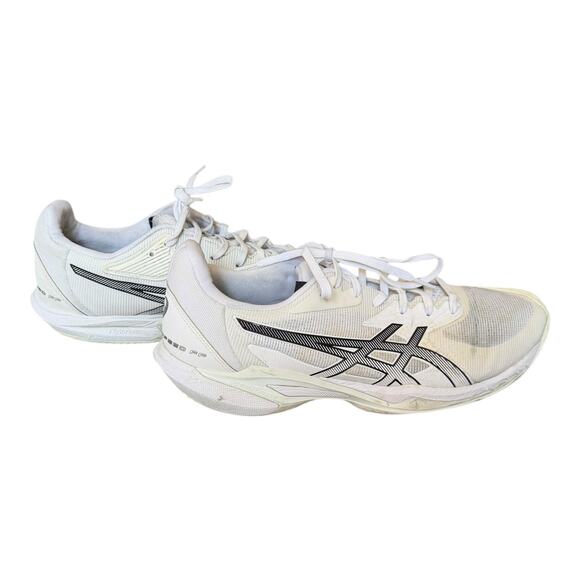 Asics Solution Speed FF Low Top Lace Up White Running Sneakers Men's Size 10 - Picture 5 of 14